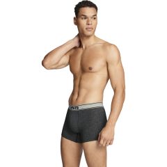 Alsónemű Levi's® Men VNTG HTR Black/Grey x2 Organic Cotton Boxer Brief 701227424001