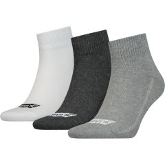 Zokni Levi's® Quarter Socks 3x Grey Pack 701224673003 Zokni Levi's® Quarter Socks 3x Grey Pack 701224673003