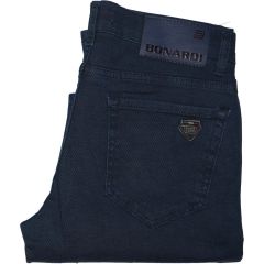 Nadrág Bonardi 1048 Classic Stretch Twill Blue Edition