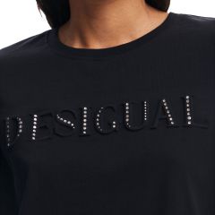 Póló Desigual. 3D logo T-shirt 25SWTK17