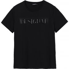 Póló Desigual. 3D logo T-shirt 25SWTK17