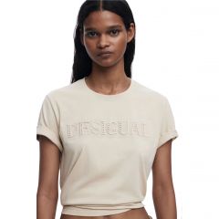 Póló Desigual. 3D logo T-shirt 25SWTK17