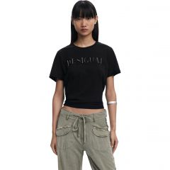 Póló Desigual. 3D logo T-shirt 25SWTK17
