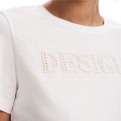Póló Desigual. 3D logo T-shirt 25SWTK17
