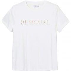 Póló Desigual. 3D logo T-shirt 25SWTK17