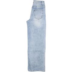 Nadrág M. Sara Denim 1351 Baggy Blue-White Stretch Denim Nadrág M. Sara Denim 1351 Baggy Blue-White Stretch Denim