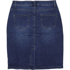 Szoknya Sunbird 7656 Sötétkék klasszikus sztreccs szoknya