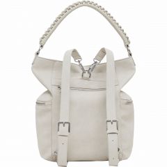 Női táska Desigual. 25WAKP30 Nagy 3D logós műbőr bézs hátizsák