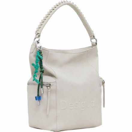 Női táska Desigual. 25WAKP30 Nagy 3D logós műbőr bézs hátizsák Női táska Desigual. 25WAKP30 Nagy 3D logós műbőr bézs hátizsák