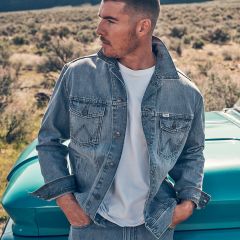 Dzseki Wrangler® 112371446 Anti Fit Non-Elastic Jacket Light Ice Dzseki Wrangler® 112371446 Anti Fit Non-Elastic Jacket Light Ice