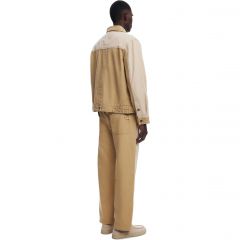 Dzseki Desigual. Kontrasztos bézs farmerdzseki 25WMEN01