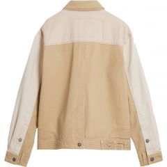 Dzseki Desigual. Kontrasztos bézs farmerdzseki 25WMEN01