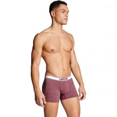 Alsónemű Levi's® Men VNTG HTR Red x2 Organic Cotton Boxer Brief 701227424004 Alsónemű Levi's® Men VNTG HTR Red x2 Organic Cotton Boxer Brief 701227424004
