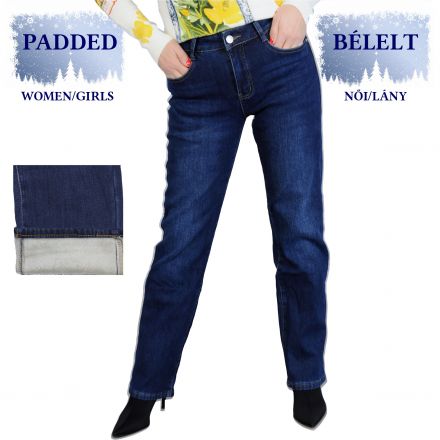 Nadrág Moon Girl 7753 PushUp Straight Stretch Padded (Bélelt)