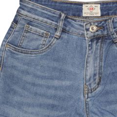 Nadrág Viman Denim Jeans Buggy Boogie Uni Stretch Light Blue