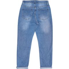 Nadrág M. Sara Denim 3916 Mom Fit Rodeo MId Blue Super Stretch