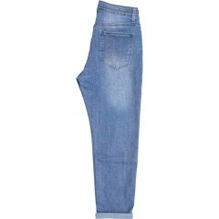 Nadrág M. Sara Denim 3916 Mom Fit Rodeo MId Blue Super Stretch