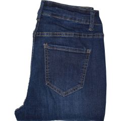 Nadrág M. Sara Denim 2926 Slim Fit Rodeo Blue Black Stretch