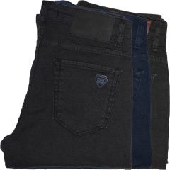 Nadrág Bonardi 1048 Classic Stretch Twill Grey Edition