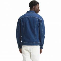 Dzseki Lee® Relaxed Classic Rider Jacket Indigo Warp 112376444