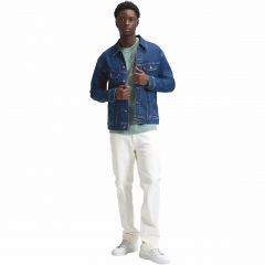 Dzseki Lee® Relaxed Classic Rider Jacket Indigo Warp 112376444