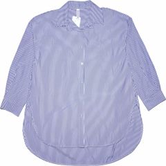 Póló •MONDAY••Italy• 6612 Oversize gombos csíkos ing