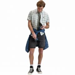 Ing Lee® Button Down SS Desert Sage Safari Plaid 112376552