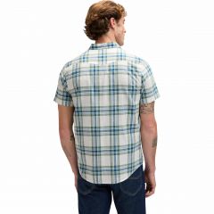 Ing Lee® SS Western Shirt Desert Sage Plaid 112376551
