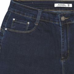 Nadrág M. Sara Denim 6993 Push Up Straight Stretch