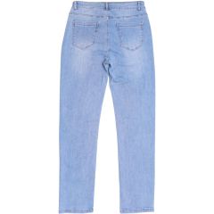 Nadrág M. Sara Denim 5920 Super Straight Light Blue Stretch Denim