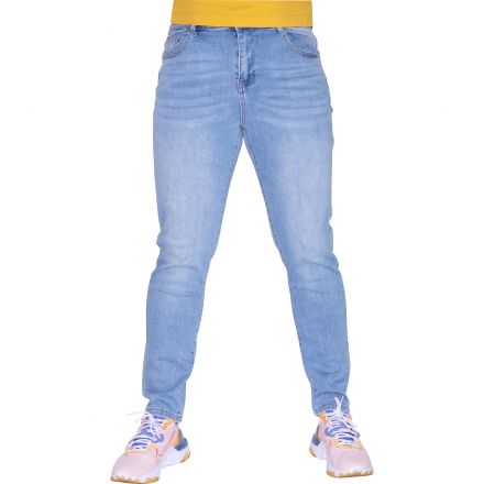 Nadrág M. Sara Denim 5920 Super Straight Light Blue Stretch Denim