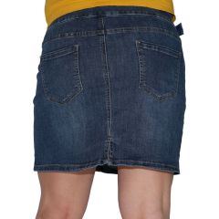 Szoknya M. Sara Denim 1098 Trendi midi farmerszoknya