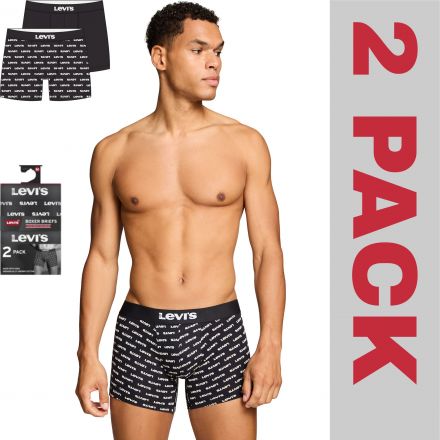 Alsónemű Levi's® Men Logo AOP 2xB Boxer Brief 701238012001 Alsónemű Levi's® Men Logo AOP 2xB Boxer Brief 701238012001