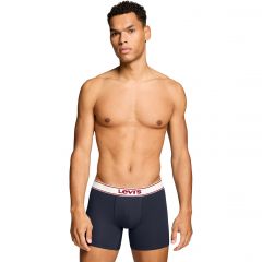Alsónemű Levi's® Men VNTG HTR Navy 2xR Organic Cotton Boxer Brief 701238003005 Alsónemű Levi's® Men VNTG HTR Navy 2xR Organic Cotton Boxer Brief 701238003005