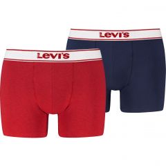 Alsónemű Levi's® Men VNTG HTR Navy 2xR Organic Cotton Boxer Brief 701238003005 Alsónemű Levi's® Men VNTG HTR Navy 2xR Organic Cotton Boxer Brief 701238003005