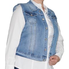 Dzseki M. Sara Denim 915 Klasszikus női sztreccsmellény