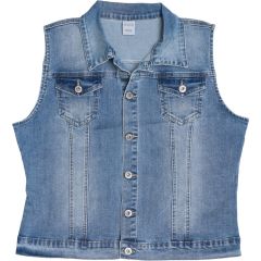 Dzseki M. Sara Denim 915 Klasszikus női sztreccsmellény