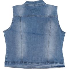 Dzseki M. Sara Denim 915 Klasszikus női sztreccsmellény