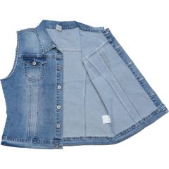 Dzseki M. Sara Denim 915 Klasszikus női sztreccsmellény