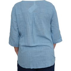 Póló •MONDAY••Italy• 40149 We know pamut kék női póló