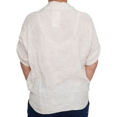 Ing •MONDAY••Italy• 6883 Anyagában mintás organikus pamut bézs ing Ing •MONDAY••Italy• 6883 Anyagában mintás organikus pamut bézs ing