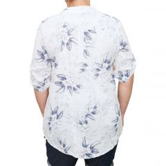 Póló •MONDAY••Italy• Lenes női pamutpóló kék