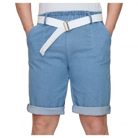 Rövidnadrág •MONDAY••Italy• 52223 Svéd zsebes sztreccs farmer bermudanadrág