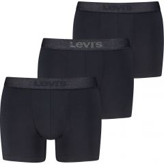 Alsónemű Levi's® Men Mel WB 3xB Boxer Brief Black Combo 701238000003