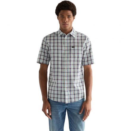 Ing Wrangler® Ss 1 PKT Shirt Forget Me Not 112378049