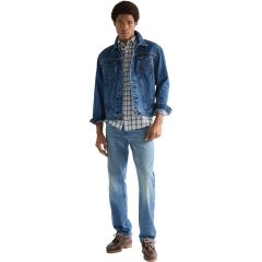 Ing Wrangler® Ss 1 PKT Shirt Forget Me Not 112378049