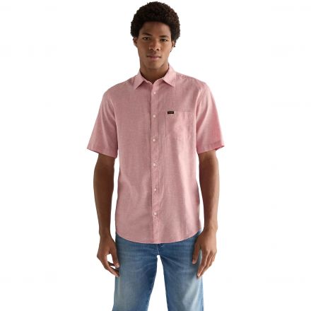 Ing Wrangler® Ss 1 PKT Shirt Dusty Rose 112378045