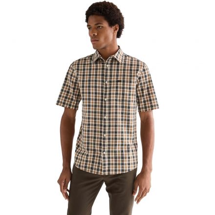 Ing Wrangler® SS 1 PKT Shirt Golden Wheat 112378048