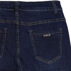 Nadrág M. Sara Denim 6996 Klasszikus sötétkék sztreccs farmernadrág