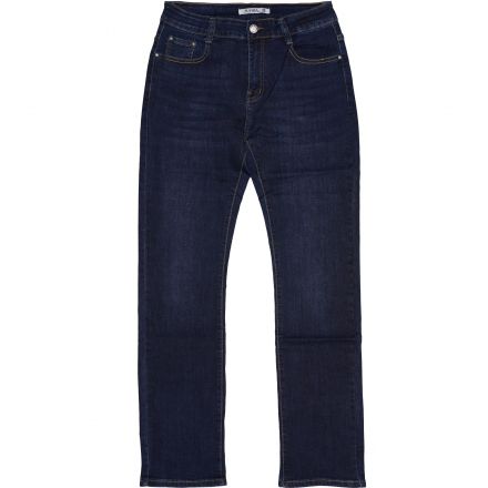 Nadrág M. Sara Denim 6996 Klasszikus sötétkék sztreccs farmernadrág